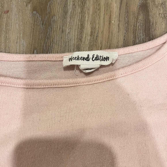 Weekend Edition Pink and Grey Lounge Set, Sweatshirt & Joggers Set - Picture 5 of 9